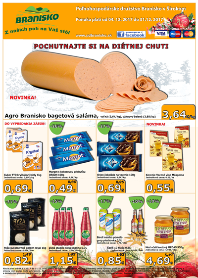 Leták predajne PD Leták predajne PD